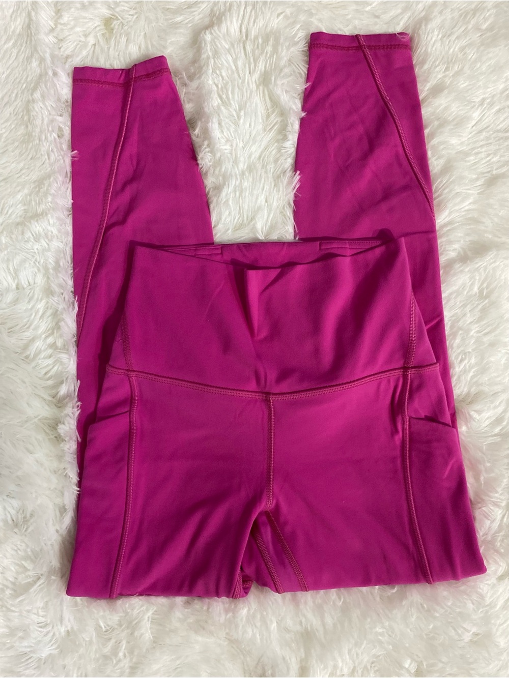 lululemon athletica Bright Fuchsia High-Rise Leggings